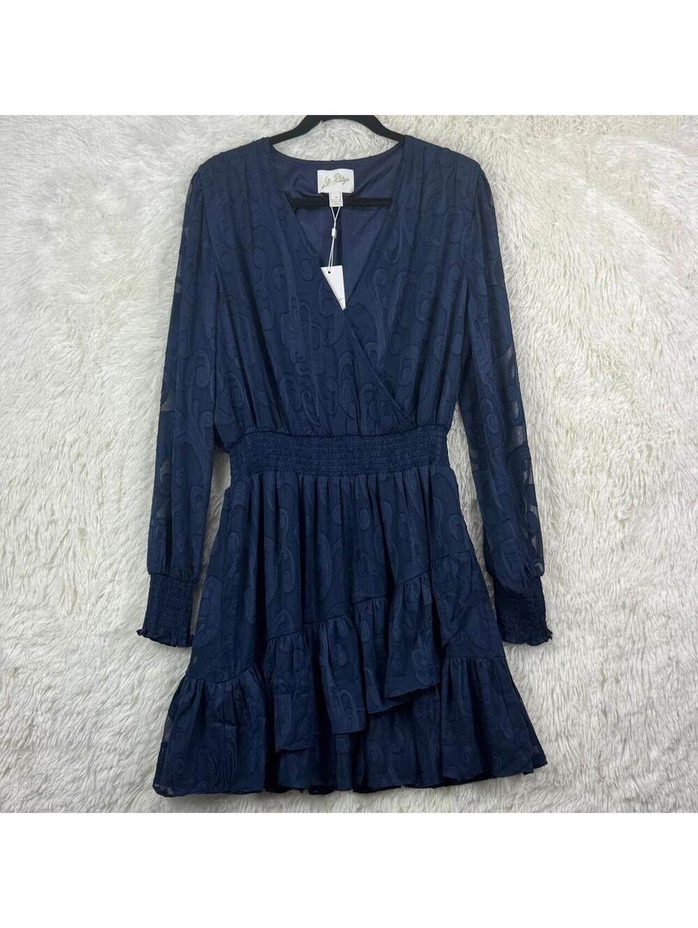 NWT Lilly Pulitzer Cristiana Long Sleeve Dress